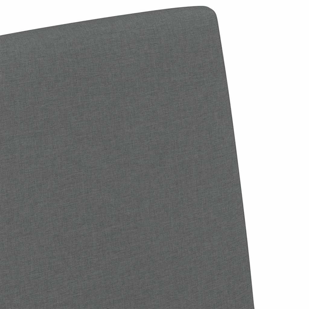 Esszimmerstühle 2 pcs Hellgrau 57 x 67 x 95 cm Stoff