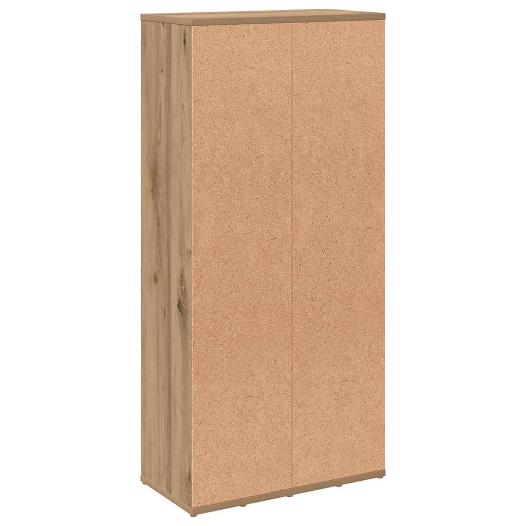 Bücherregal Weiß 50×25×106 cm Holzwerkstoff