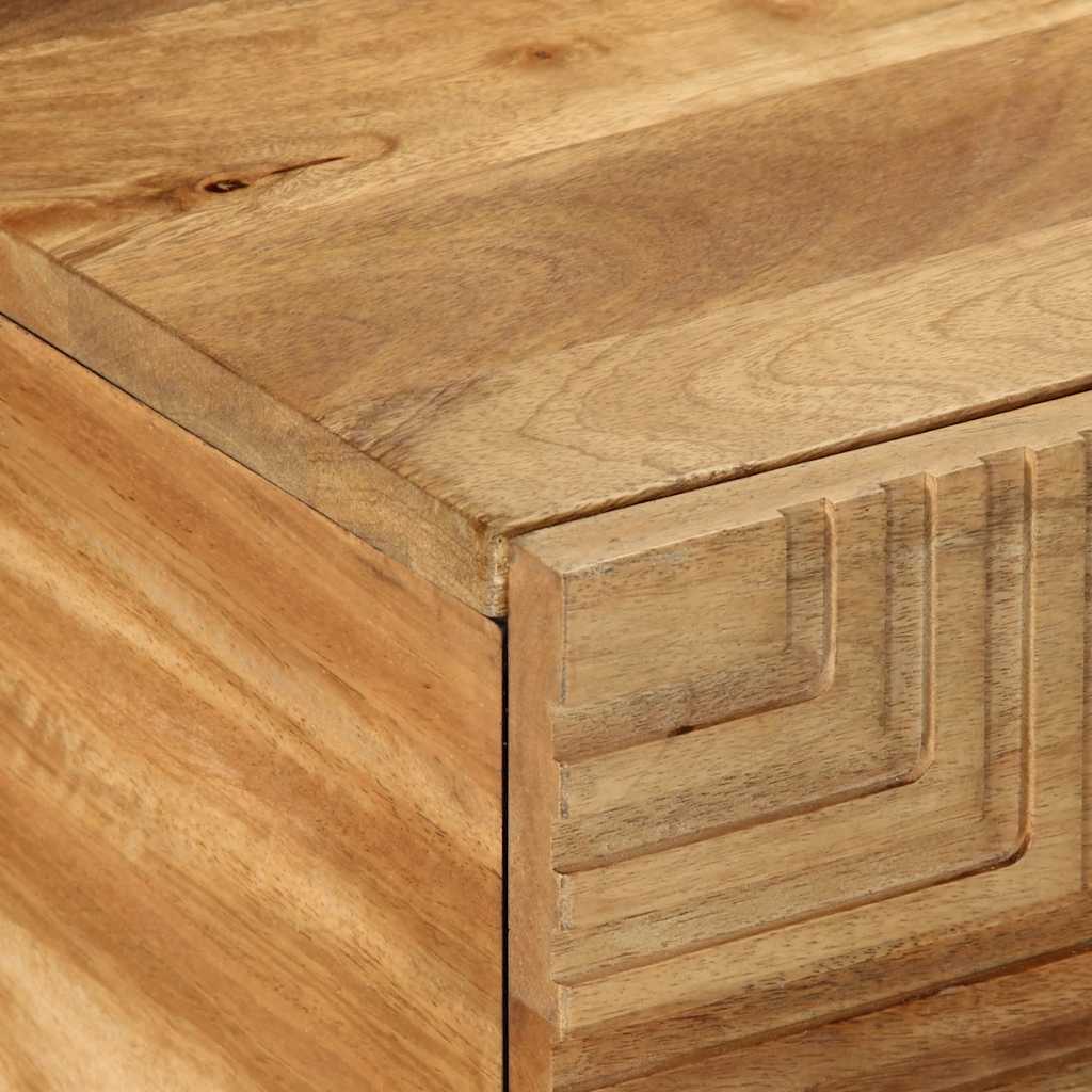Couchtisch Braun 100 x 54 x 40 cm Massivholz Akazie