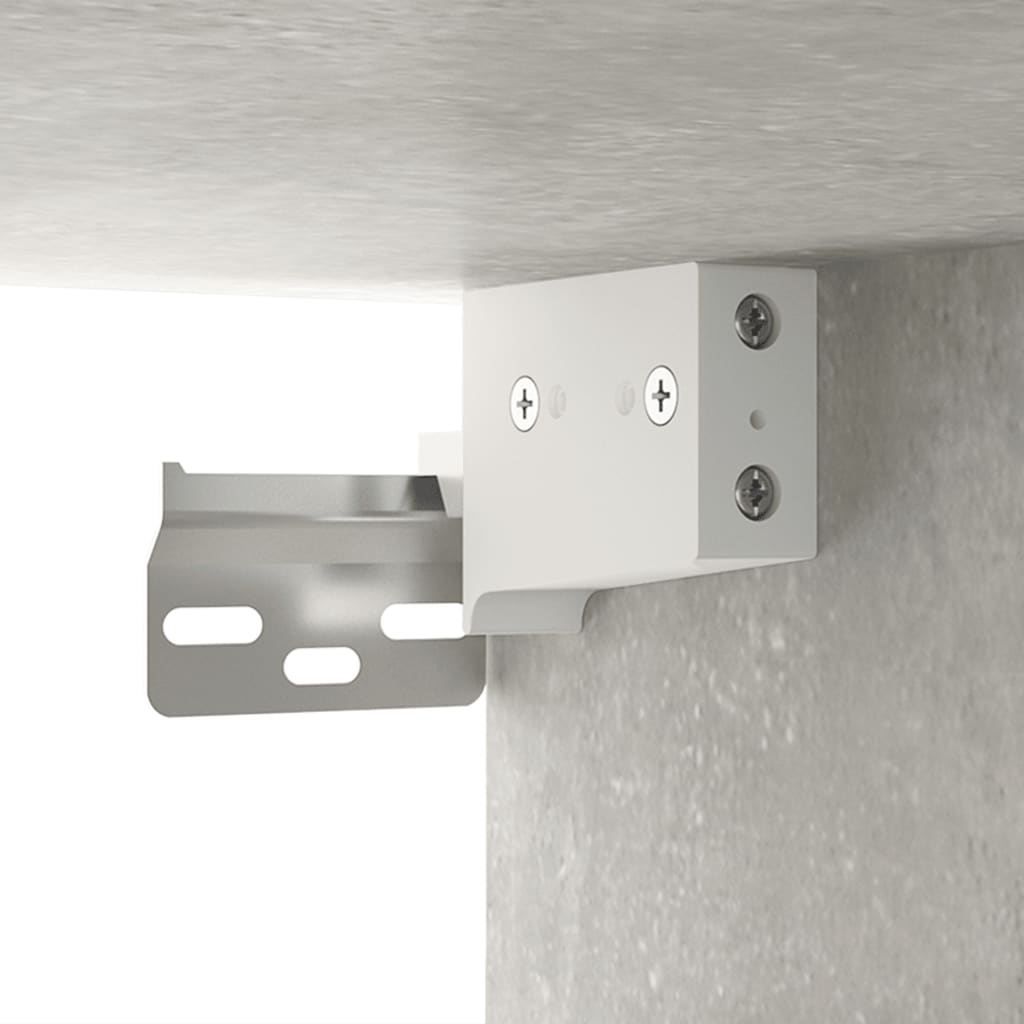 Wandschrank Weiß 80x36,5x35 cm Holzwerkstoff