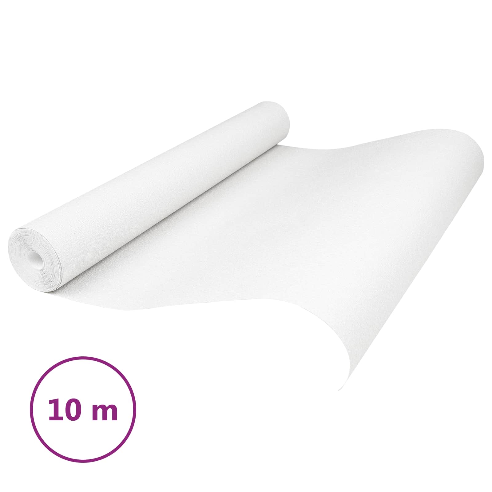 3D Solid Tapete Gestreift Grau 10 x 0,53 m Vliesstoff