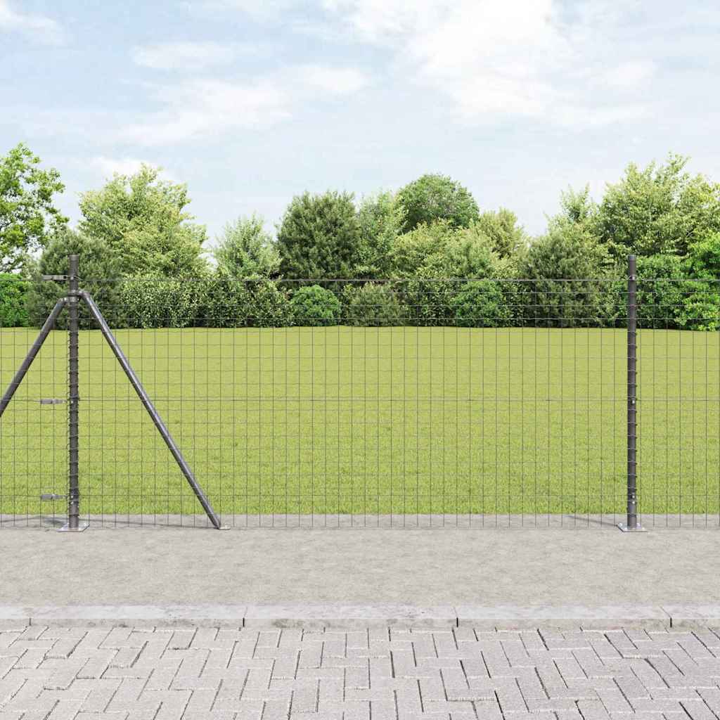 Zaunpfosten zum Einbetonieren 26 Stk. Grün