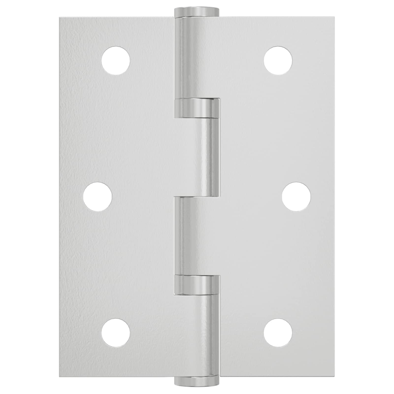 Scharnier 2 pcs Silber 50 x 38 x 1,3 mm Stahl