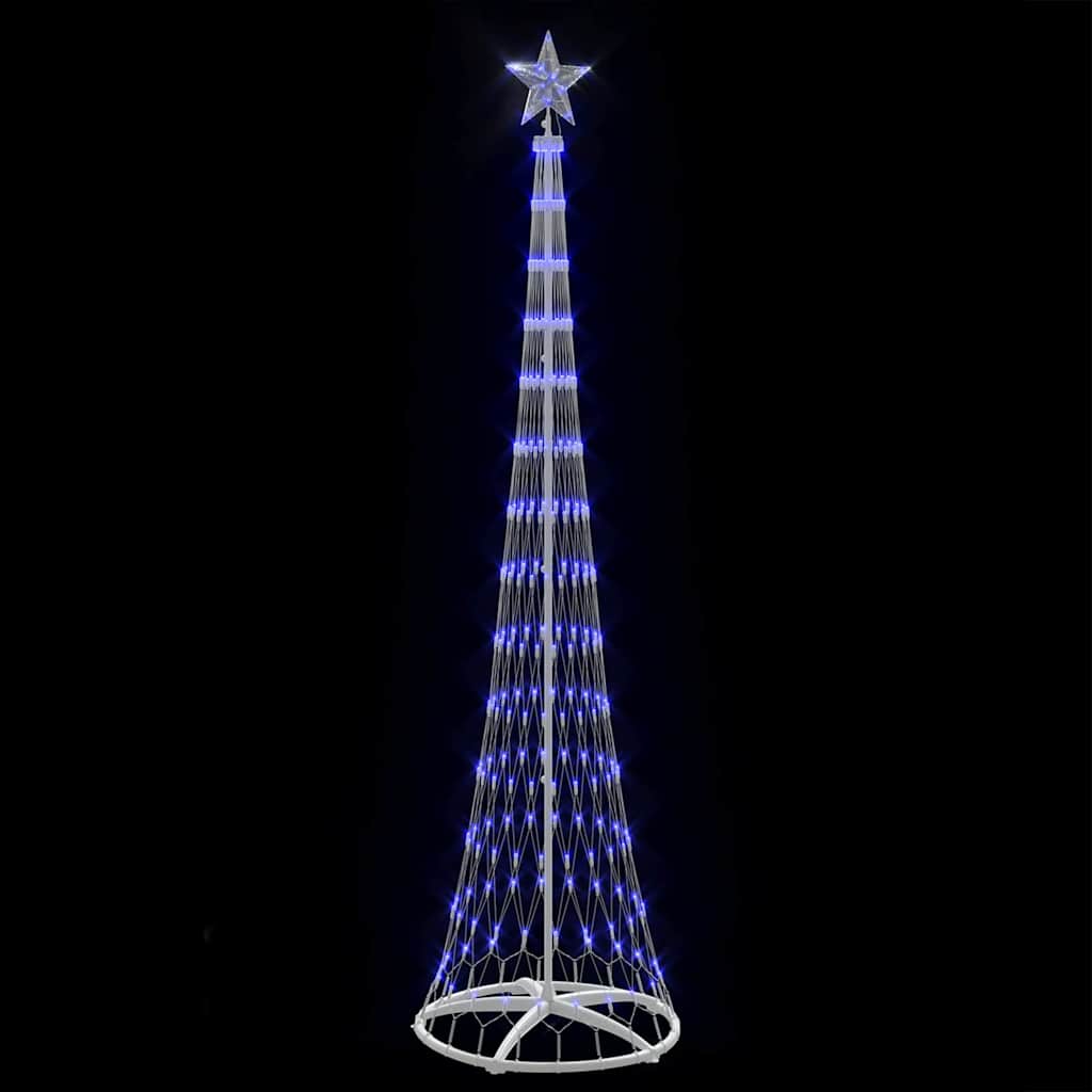LED-Weihnachtsbaum Warmes Weiß 51 x 51 x 190 cm Metall