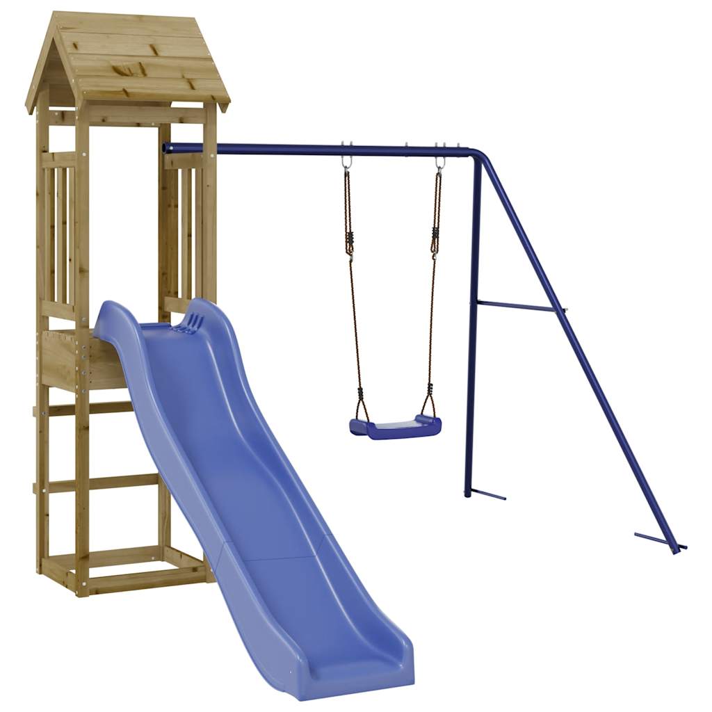 Spielturm Massivholz Kiefer