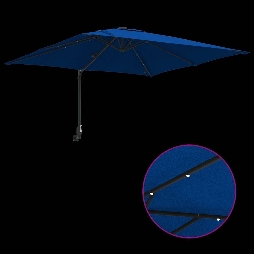 Garten-Sonnenschirm Sand 248,5 x 247,5 x 160 cm