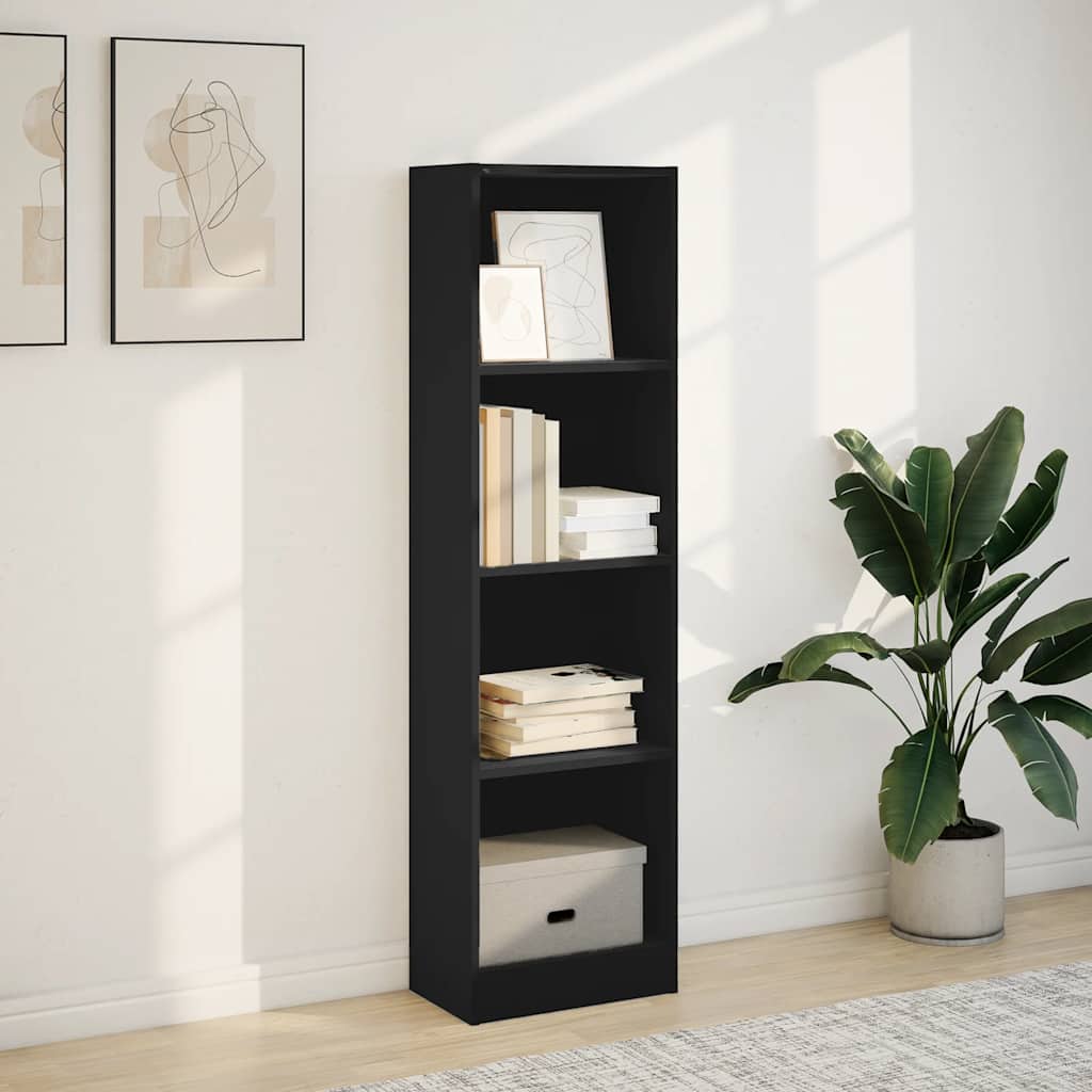 Bücherregal Weiß 40x24x75 cm Holzwerkstoff