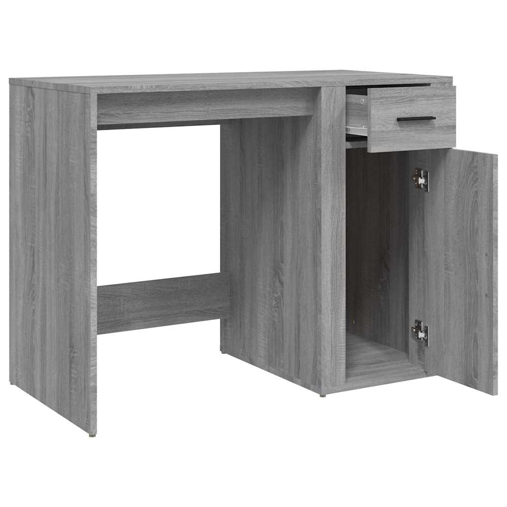 Schreibtisch Weiß 100x49x75 cm Holzwerkstoff