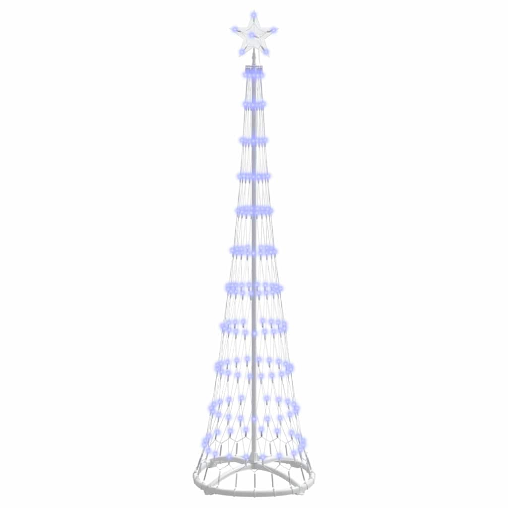 LED-Weihnachtsbaum Warmes Weiß 51 x 51 x 190 cm Metall