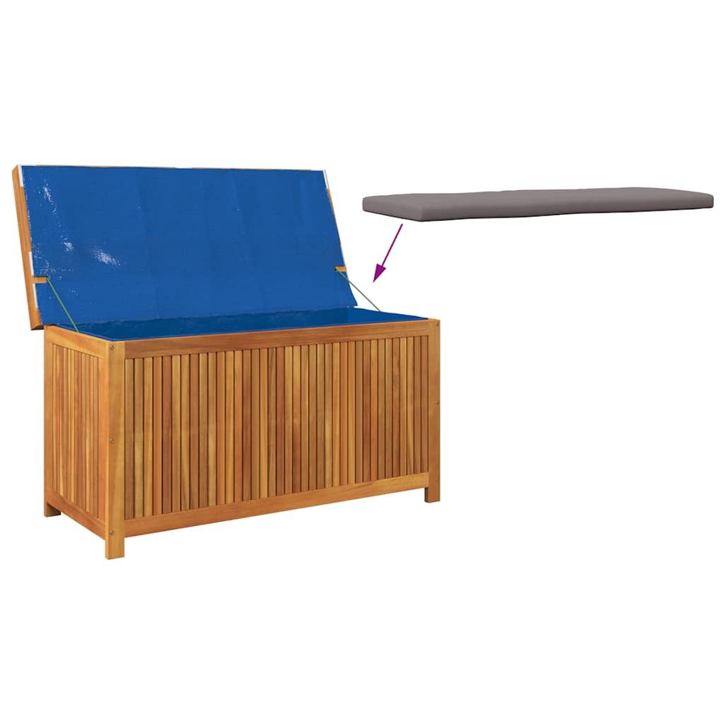 Outdoor-Kissenbox 60x50x61 cm Massivholz Akazie