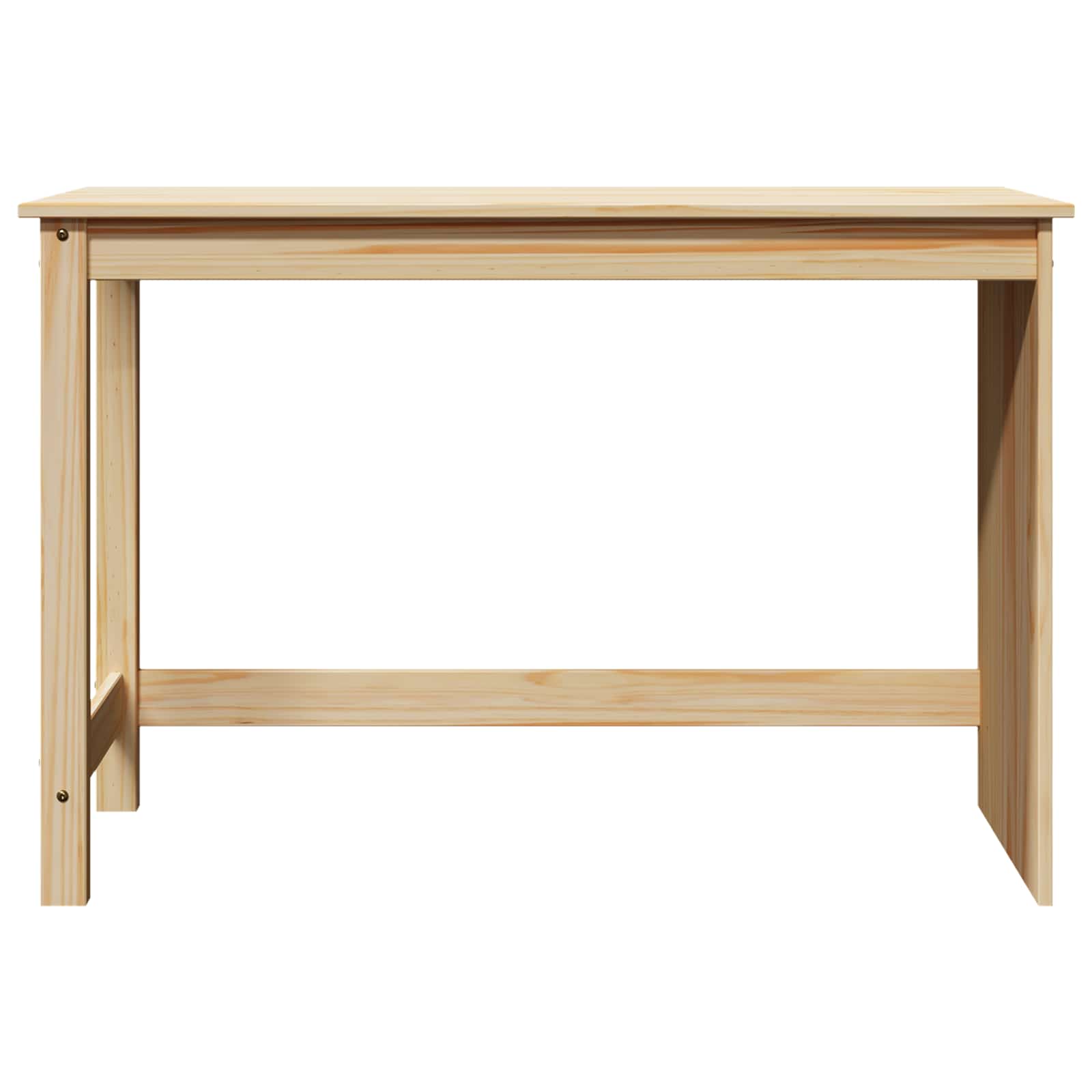 Schreibtisch Honigbraun 112 x 50 x 75 cm Massivholz Kiefer