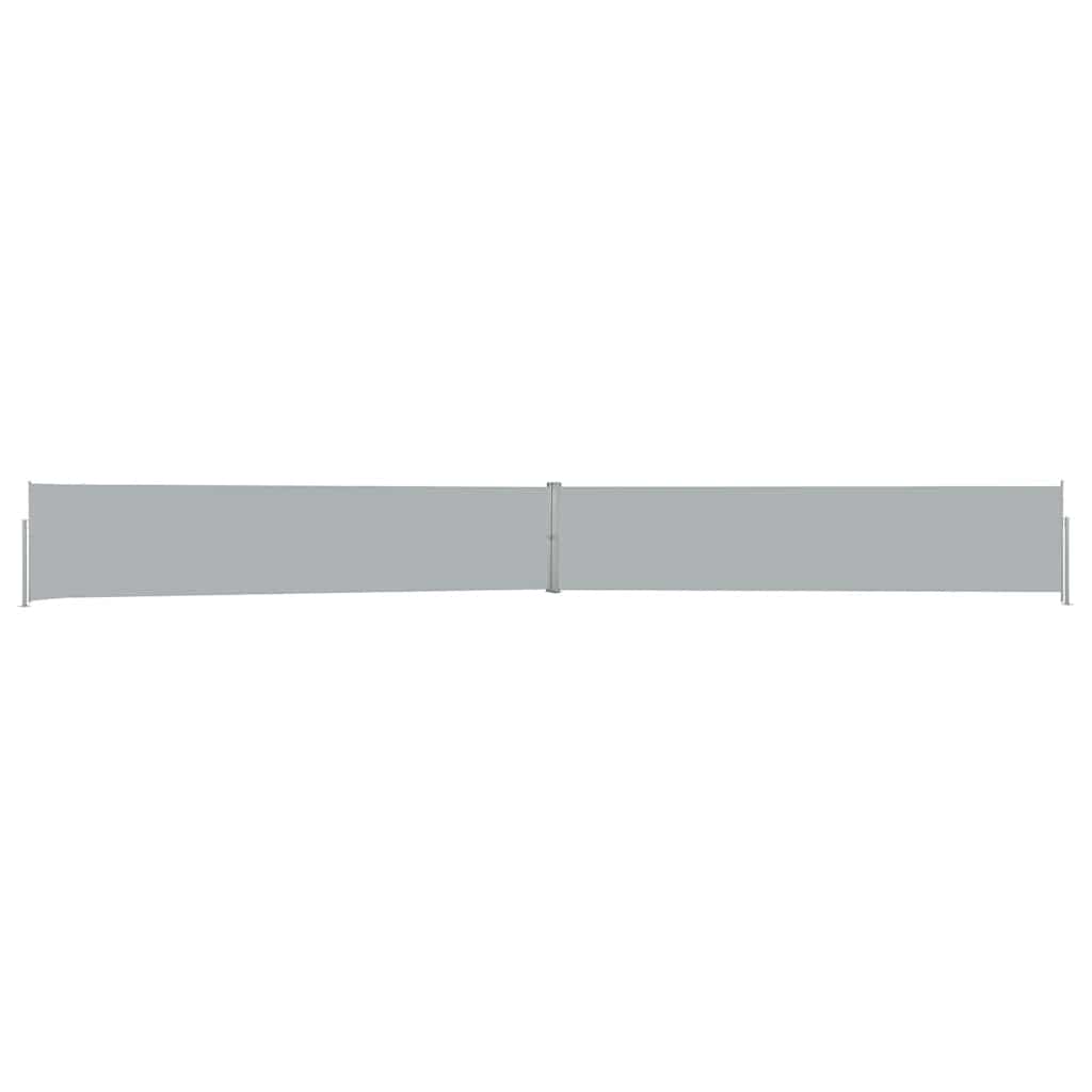 Ausziehbare Seitenmarkise 160×600 cm Braun