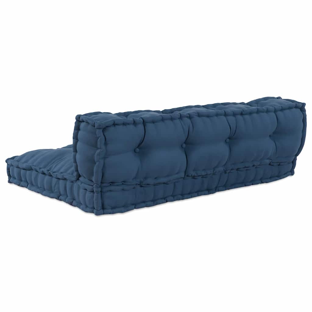 Palettensofa-Auflage Mehrfarbig Stoff Patchwork