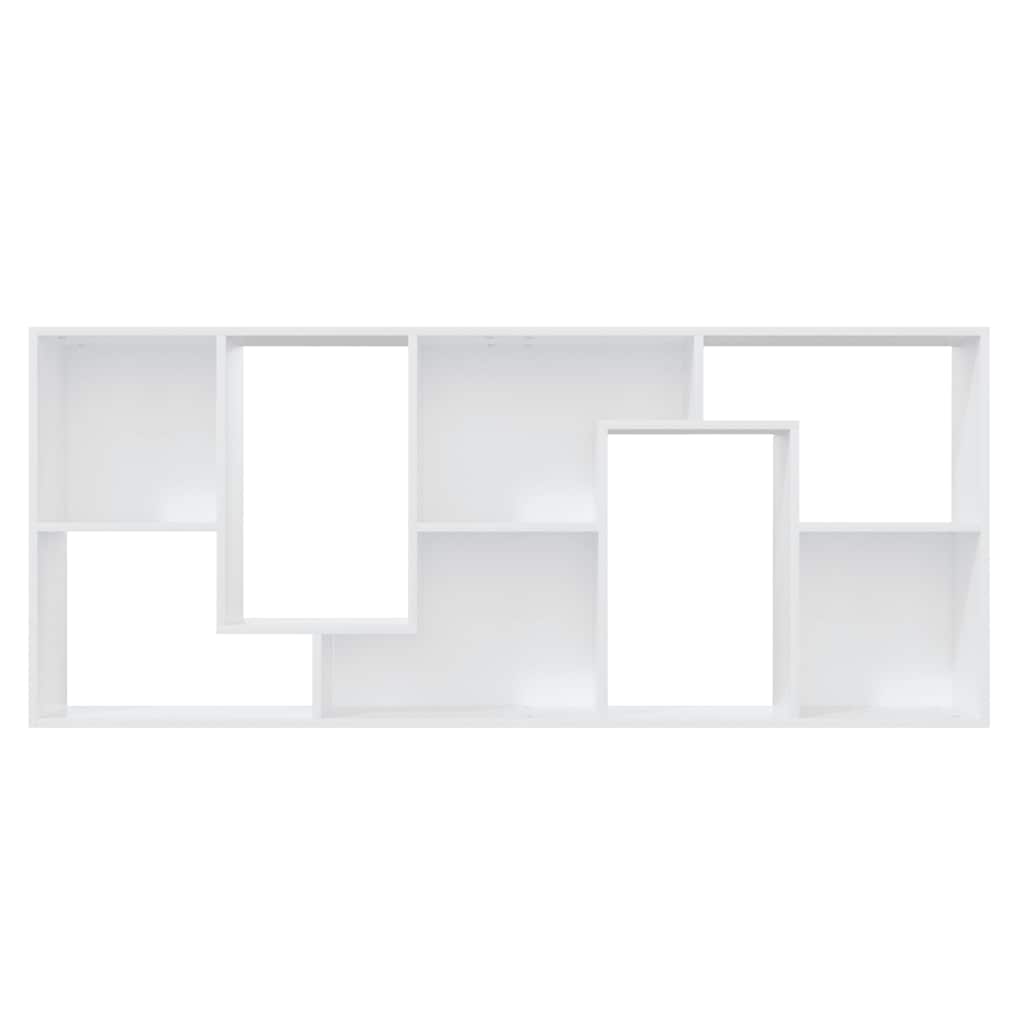 Bücherregal Weiß 67x24x161 cm Holzwerkstoff
