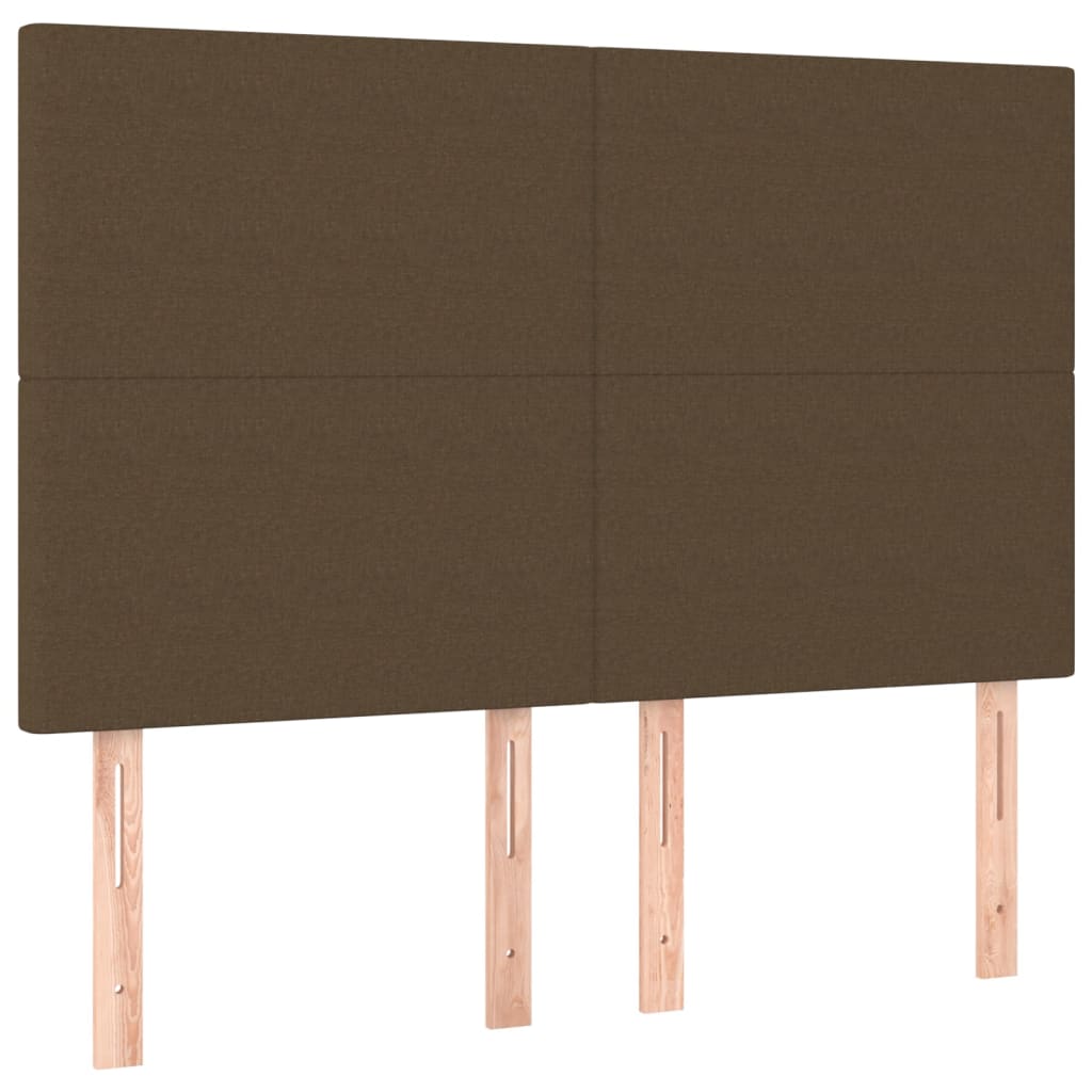 Kopfteil Hellgrau 80x5x118/128 cm Stoff
