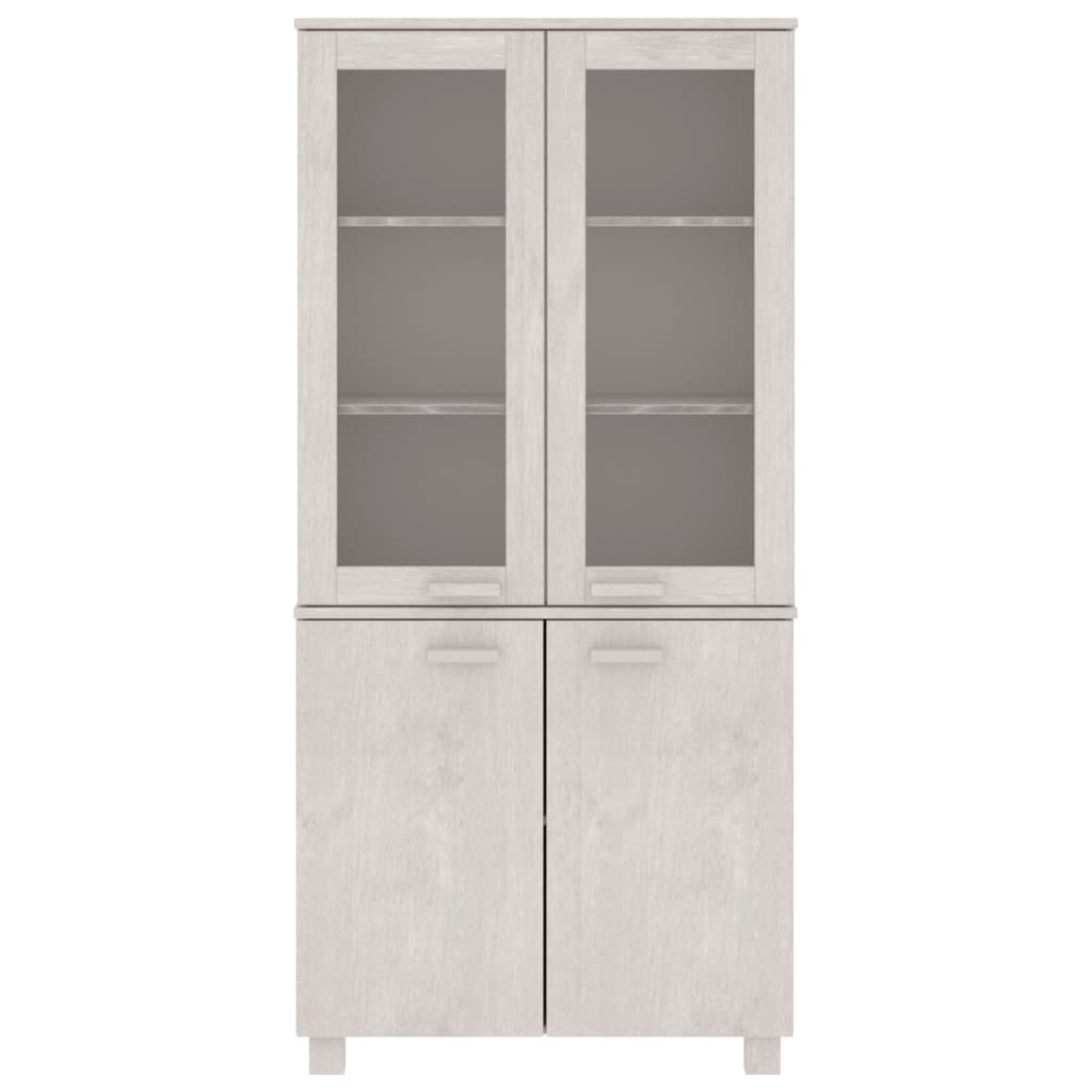 Highboard HAMAR Massivholz Kiefer Honigbraun
