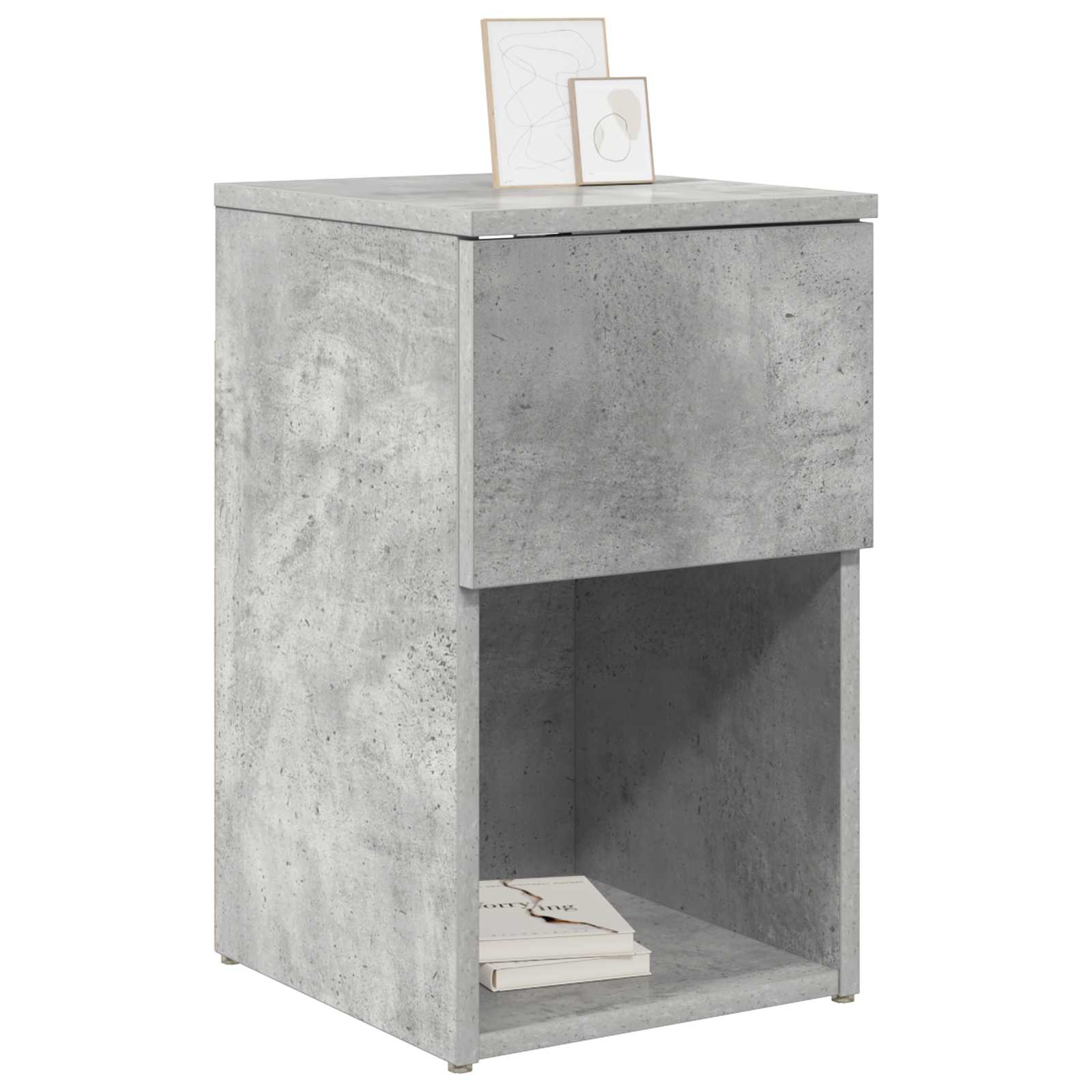 Bettschrank Weiß 29 x 31,5 x 49 cm Holzwerkstoff