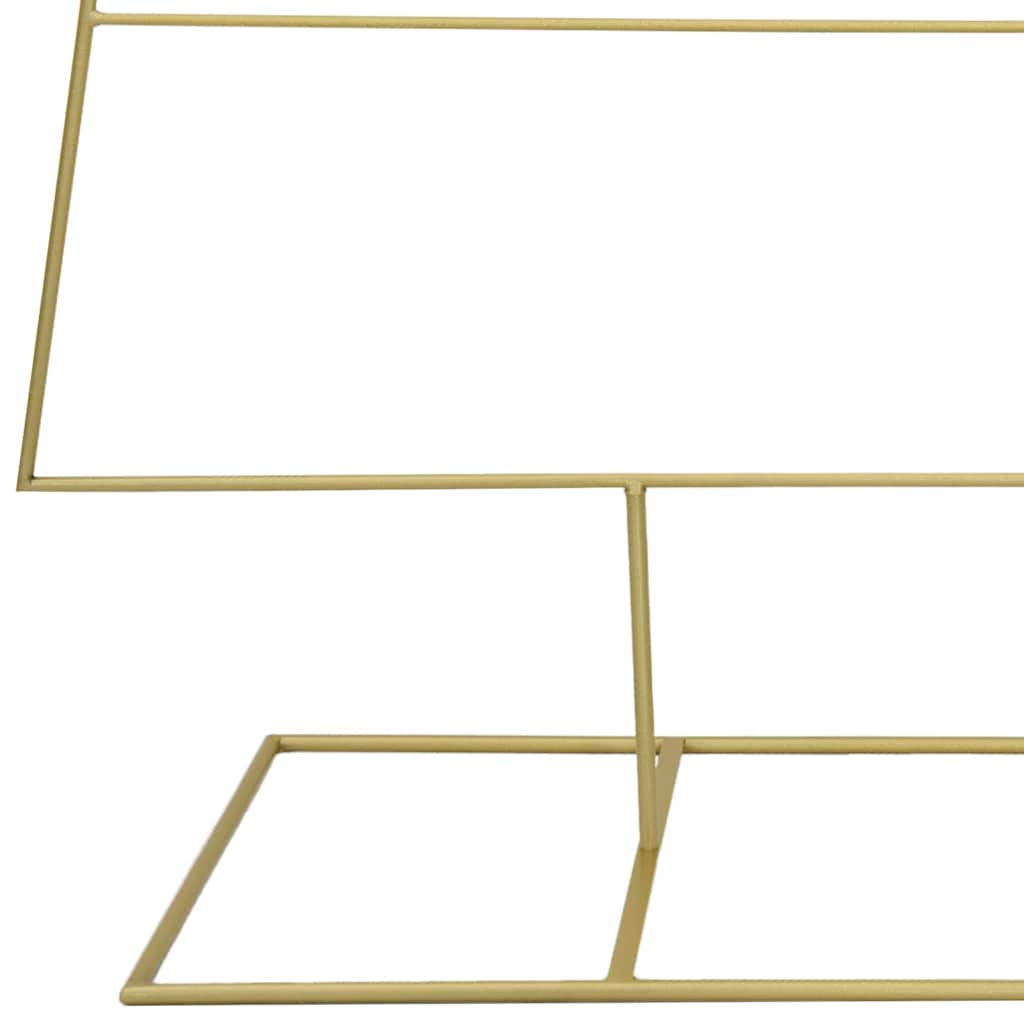 Metall Weihnachtsbaum Gold 60 cm Pulverbeschichteter Stahl