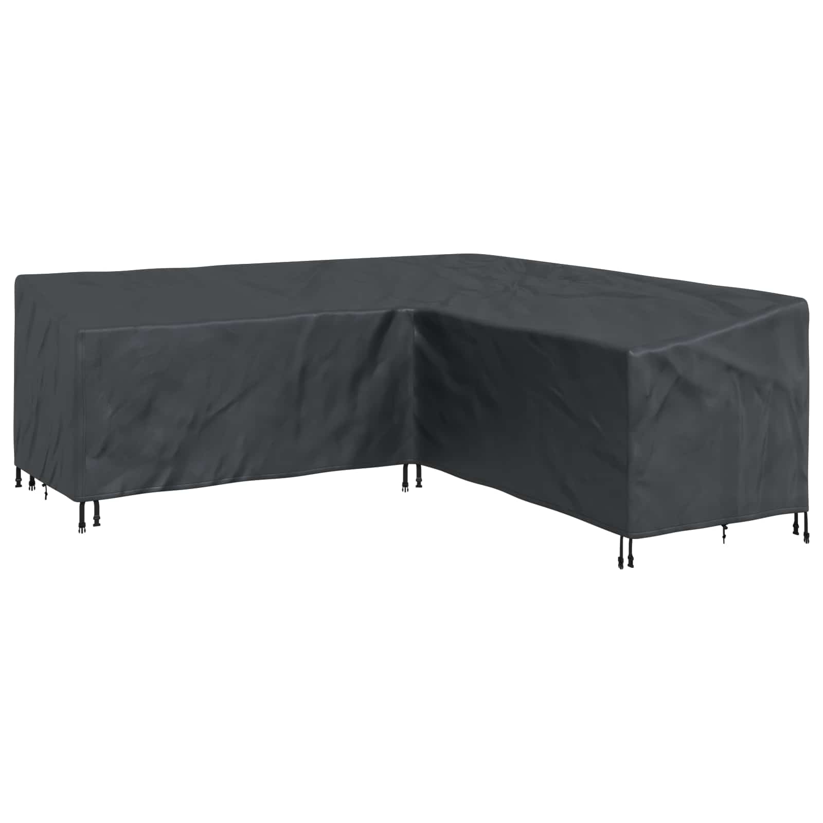Möbelbezug Schwarz 235 x 235 x 85 cm 210D Oxford Stoff