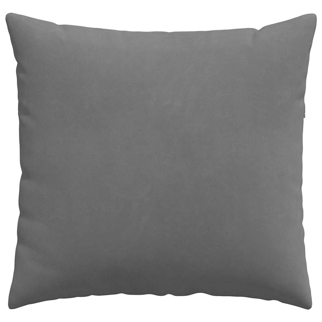 Sofakissen 2 Stück Taupe 50 x 30 cm Stoff