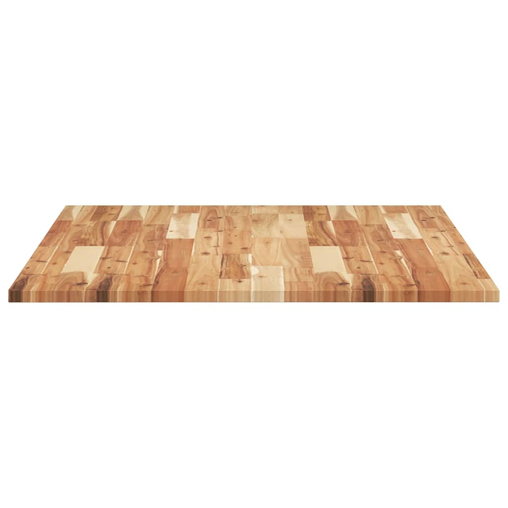 Schreibtischplatte Unbehandelt 60x50x2 cm Massivholz Akazie