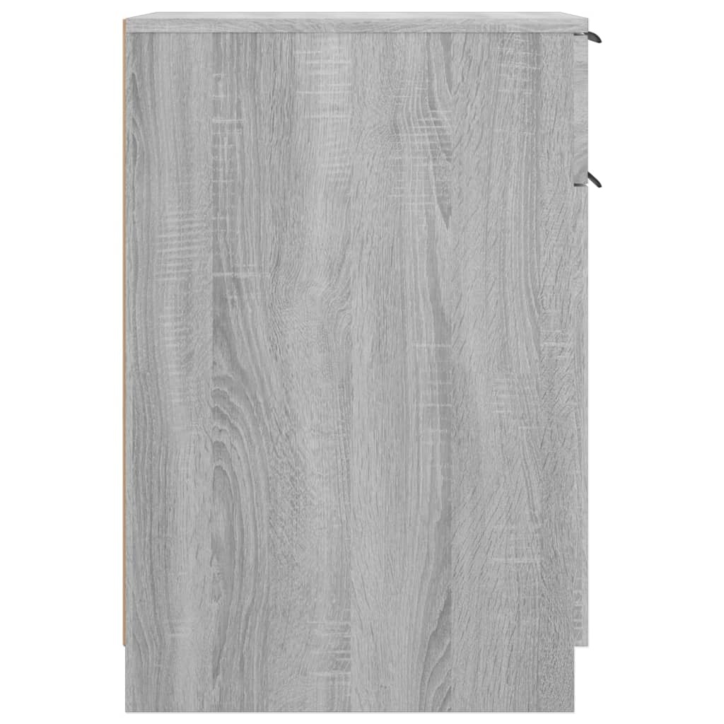 Büroschrank Weiß 33,5x50x75 cm Holzwerkstoff