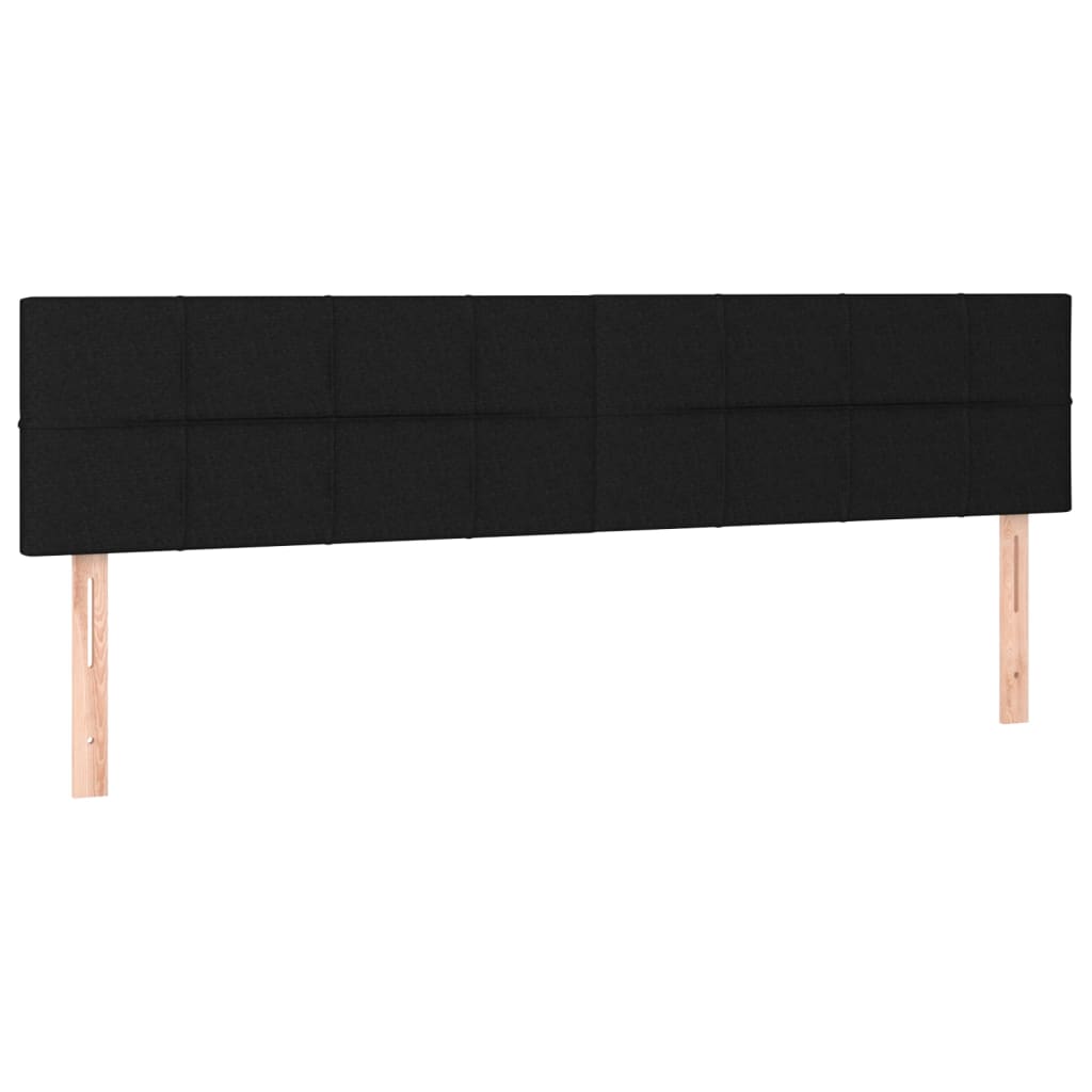 Kopfteil Hellgrau 80x5x118/128 cm Stoff