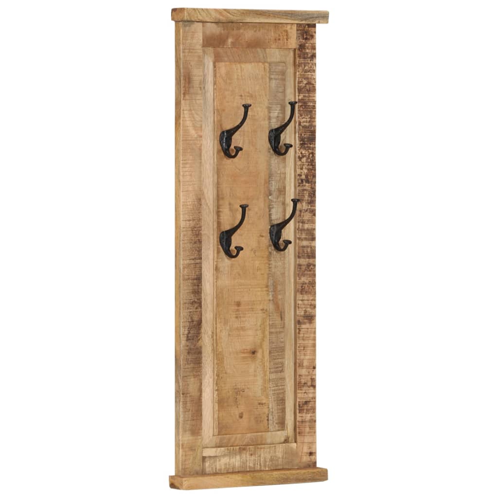 Garderoben 2 Stk. Massivholz Akazie 38x100 cm