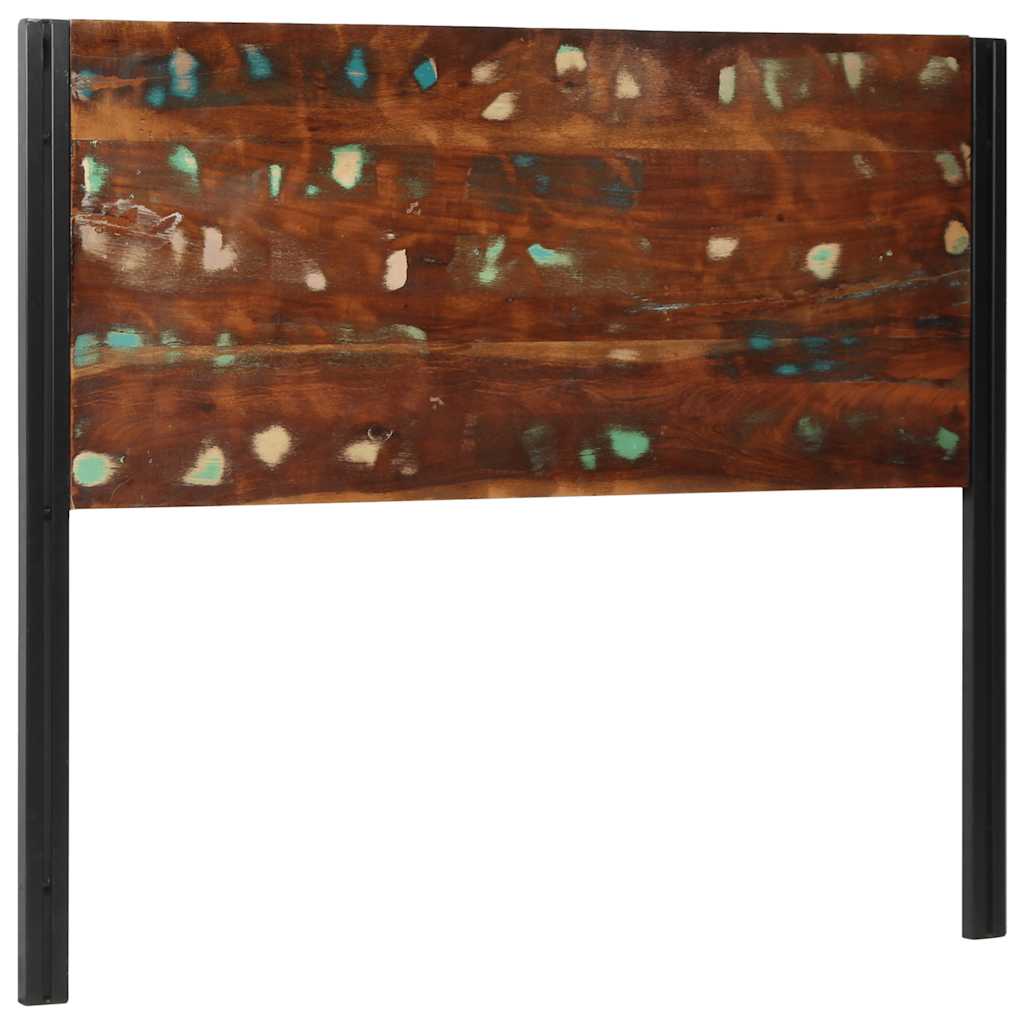 Kopfteil 100 cm Massivholz Mango und Eisen