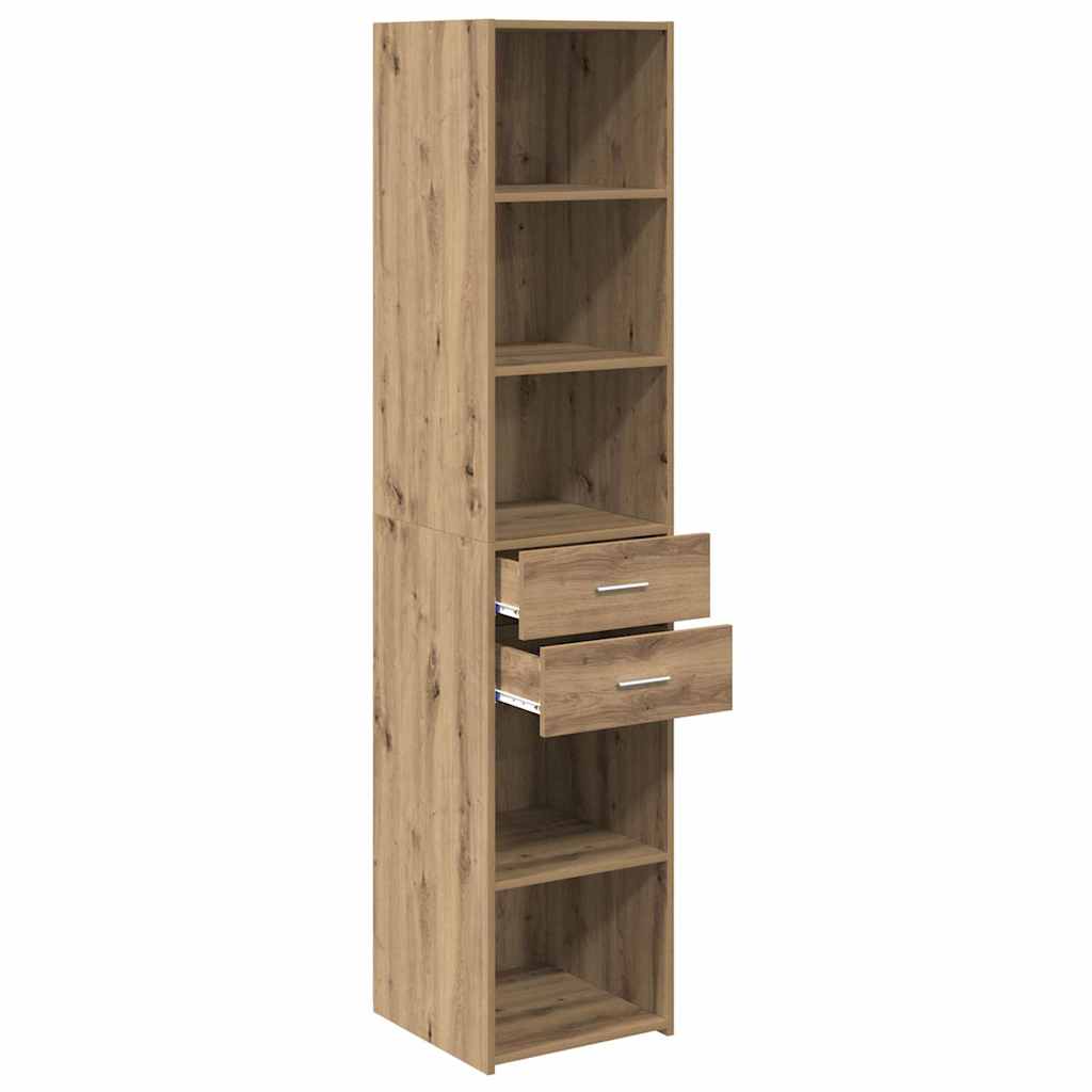 Highboard Altholz 40 x 42,5 x 185 cm Holzwerkstoff