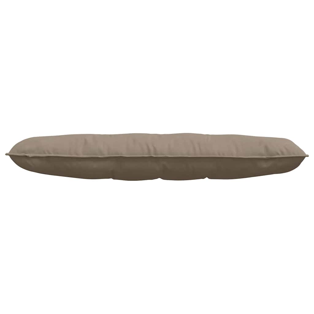 Rückenkissen Taupe 50 x 45 cm Mikrofaserstoff