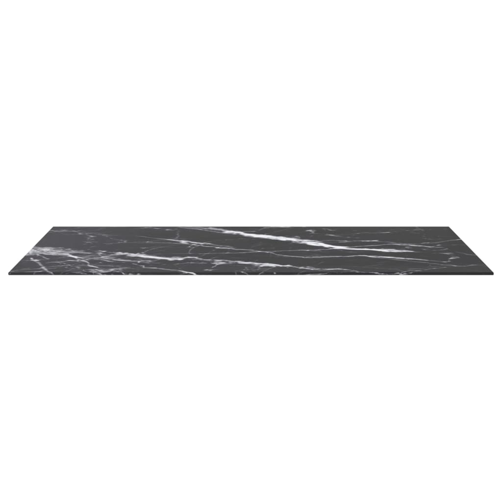 Tischplatte aus gehärtetem Glas quadratisch 700x700 mm
