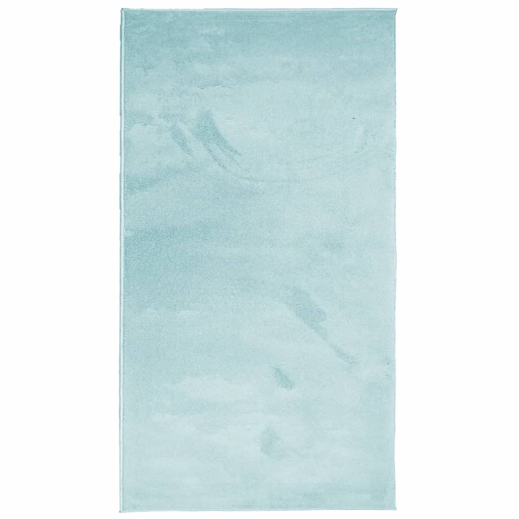 Teppich OVIEDO Kurzflor Anthrazit 120x120 cm