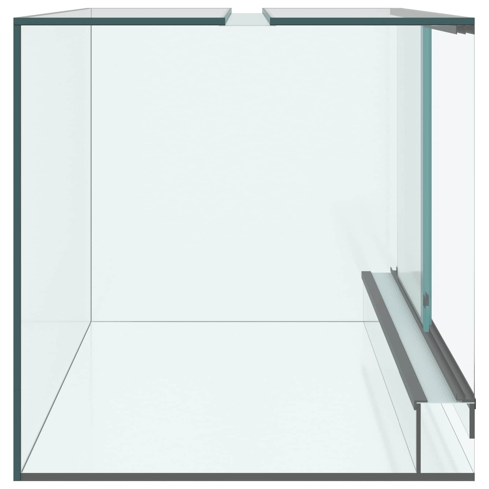 Terrarium mit Speicher Transparent 30 x 30 x 30 cm Glas