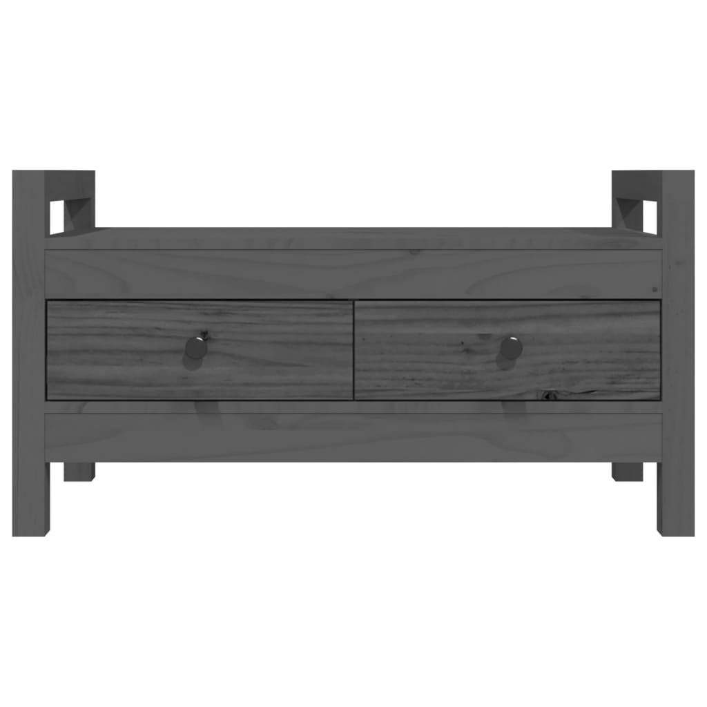 Flurbank 80x40x60 cm Massivholz Kiefer