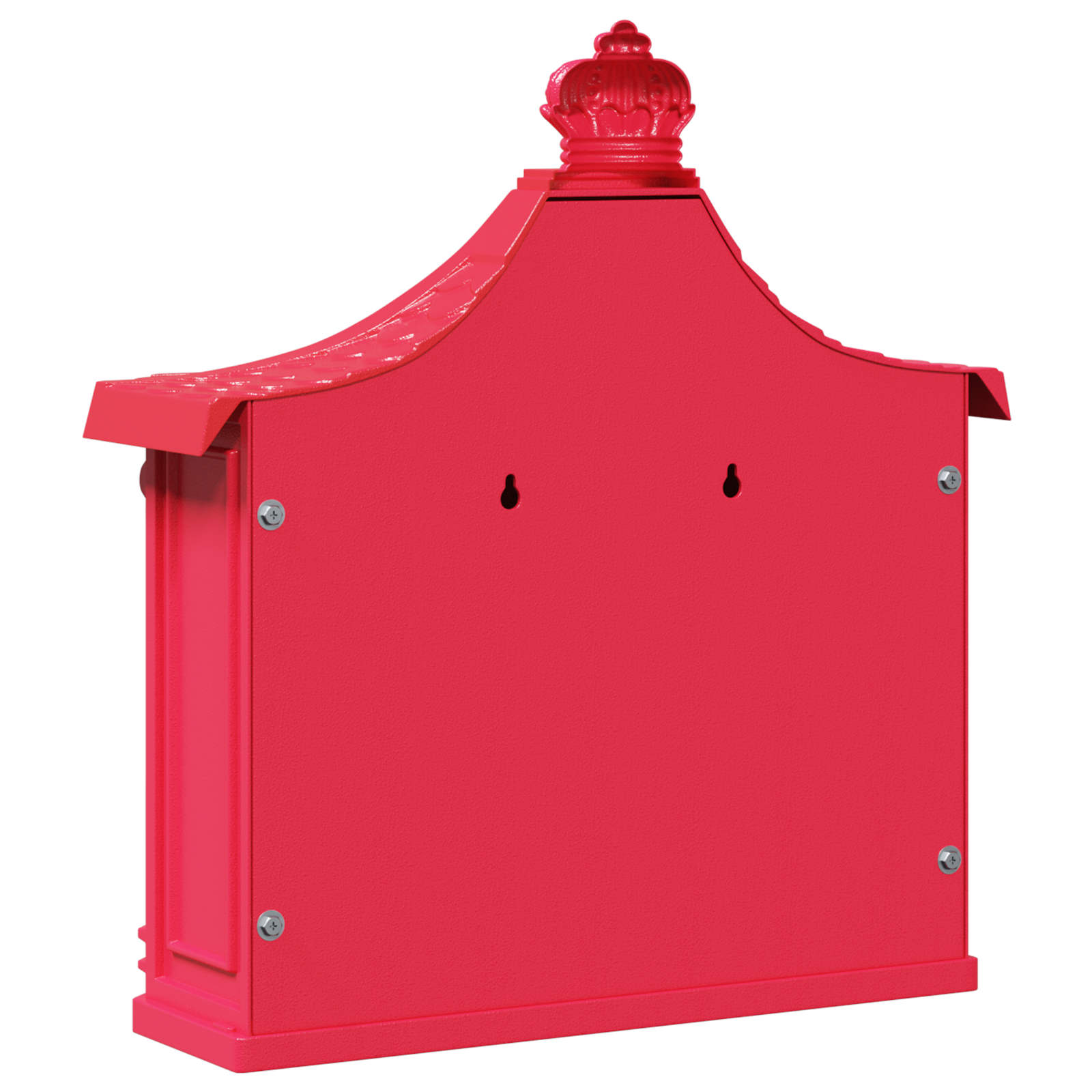 Wandmontierter Briefkasten Grün 40,5 x 16 x 45 cm Gussaluminium