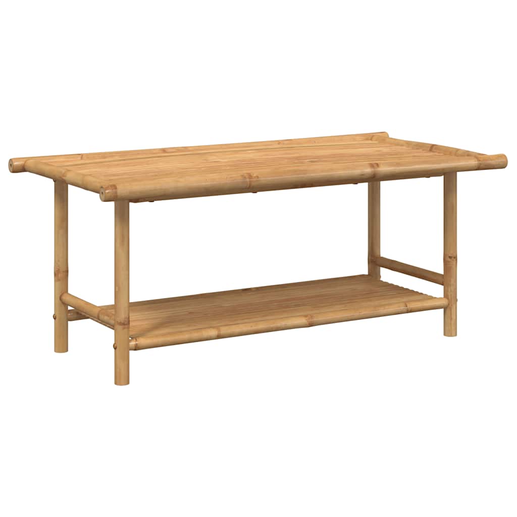 Couchtisch 45x45x45 cm Bambus