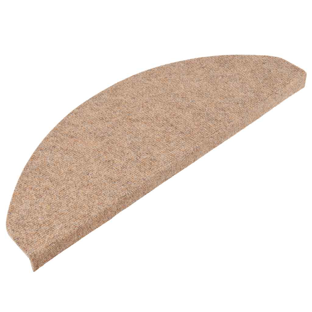 Stufenmatten Selbstklebend 15 Stk. 56x17x3 cm Beige