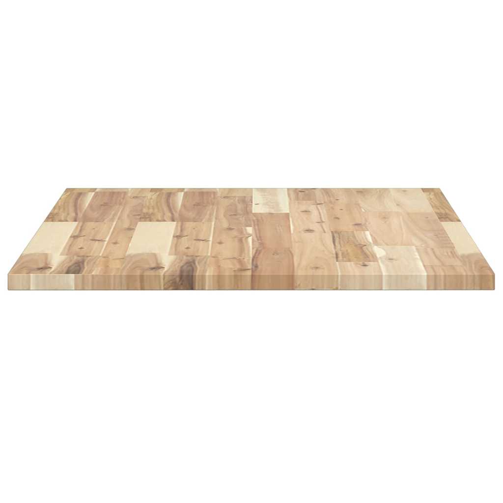 Schreibtischplatte Unbehandelt 60x50x2 cm Massivholz Akazie