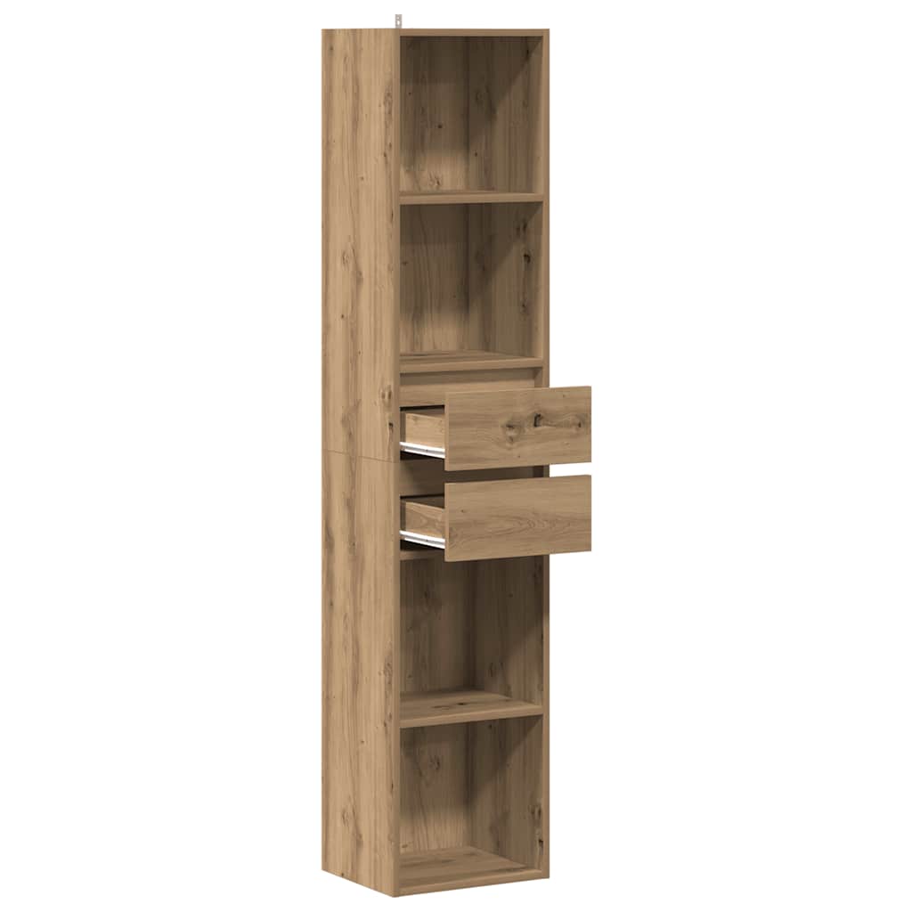 Bücherregal Weiß 36x30x171 cm Holzwerkstoff