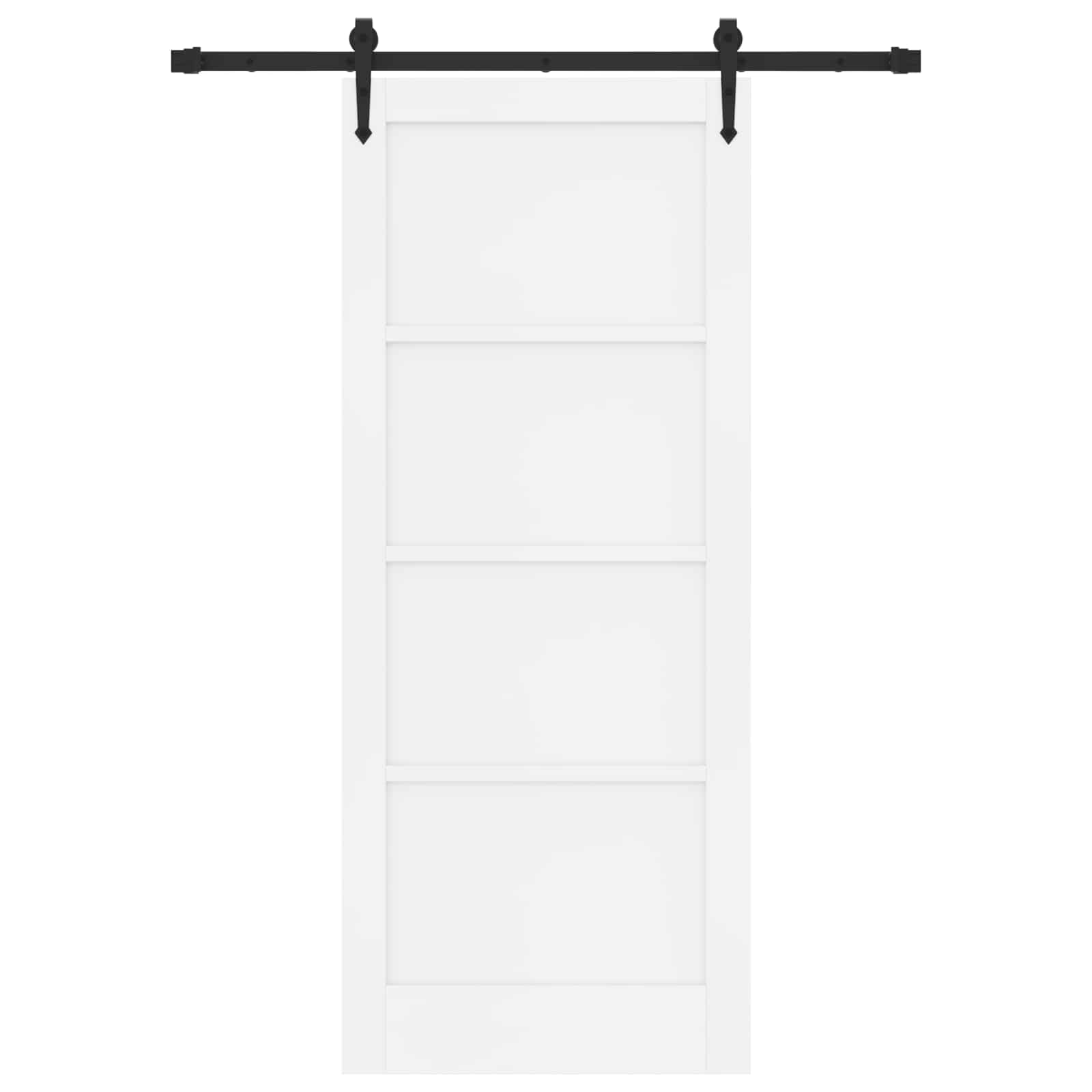 Schiebetür ORKDAL Natur 61 x 198,5 cm Massives Kiefernholz