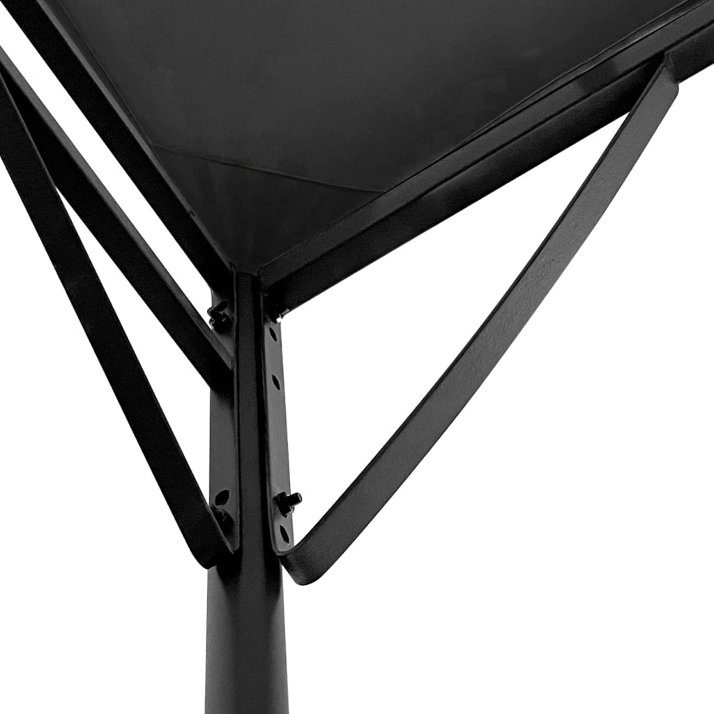 Markise Creme 2x2,3 m 180 g/m² Stoff und Stahl
