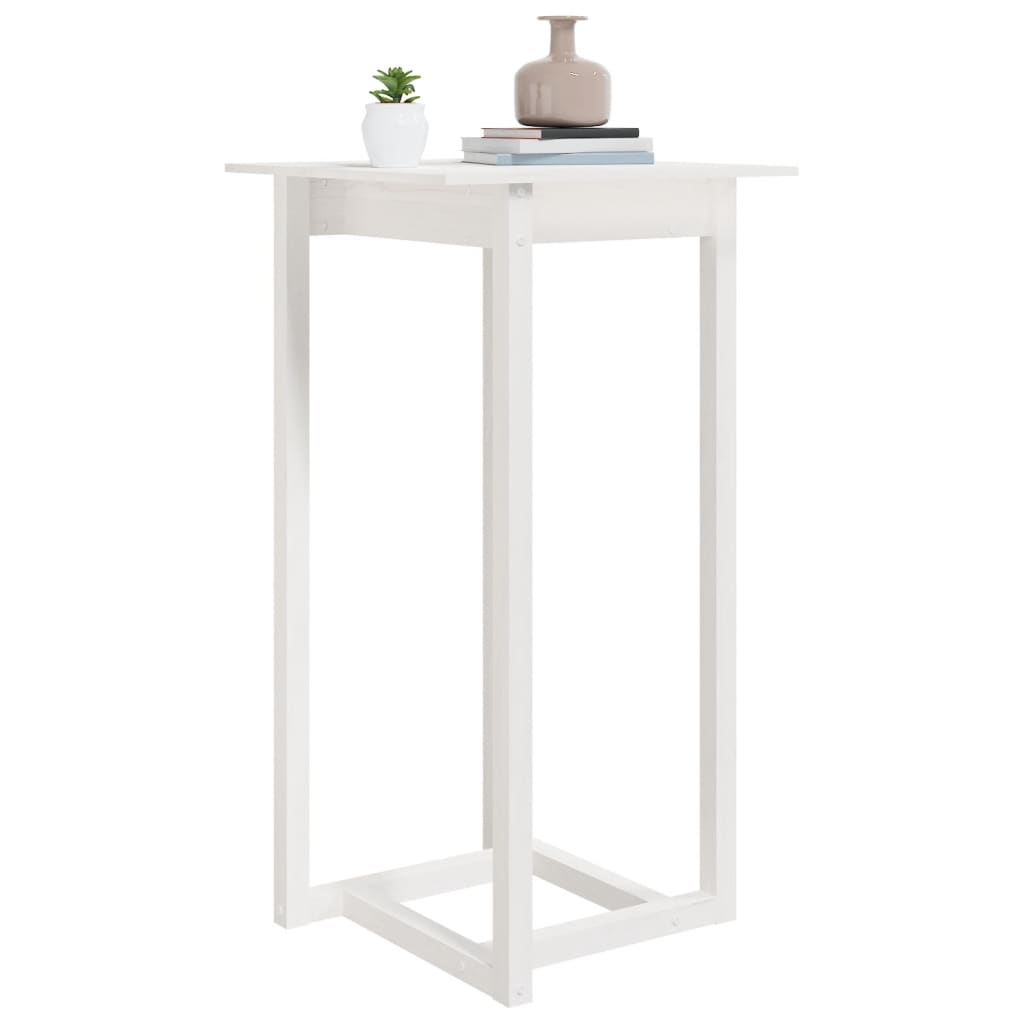 Bartisch 60x60x110 cm Massivholz Kiefer