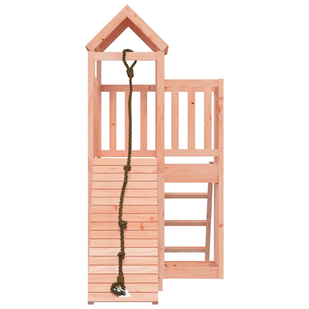 Spielturm mit Kletterwand Imprägniertes Kiefernholz