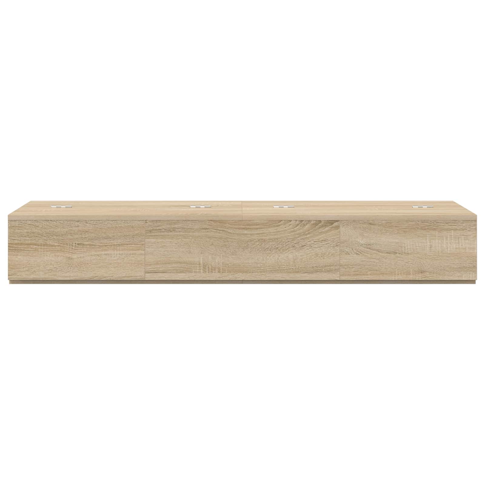 Studiotisch Weiß 152 x 40 x 19,5 cm Holzwerkstoff