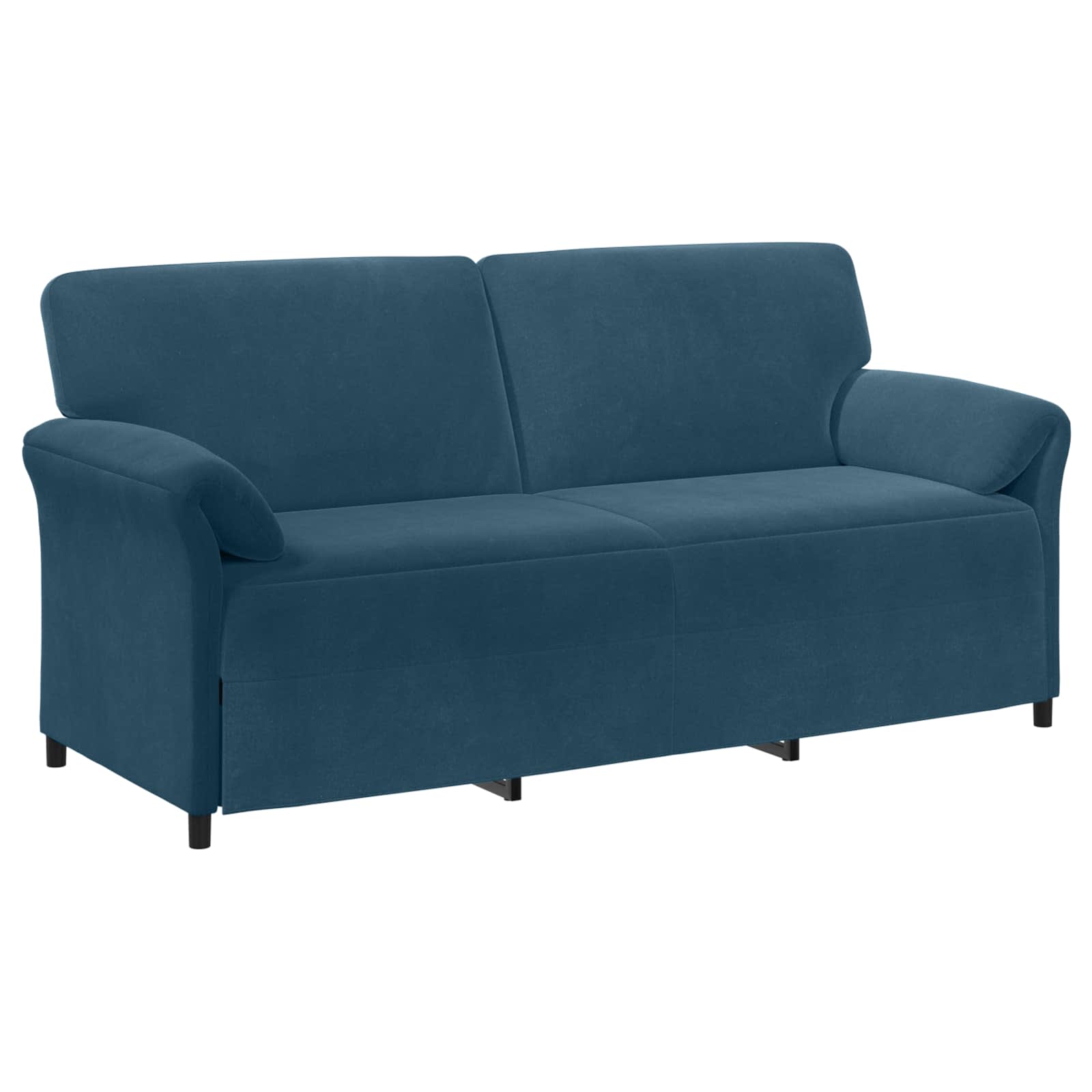 1-Sitzer Sofa Hellgrau 88 x 83 x 95 cm Samt