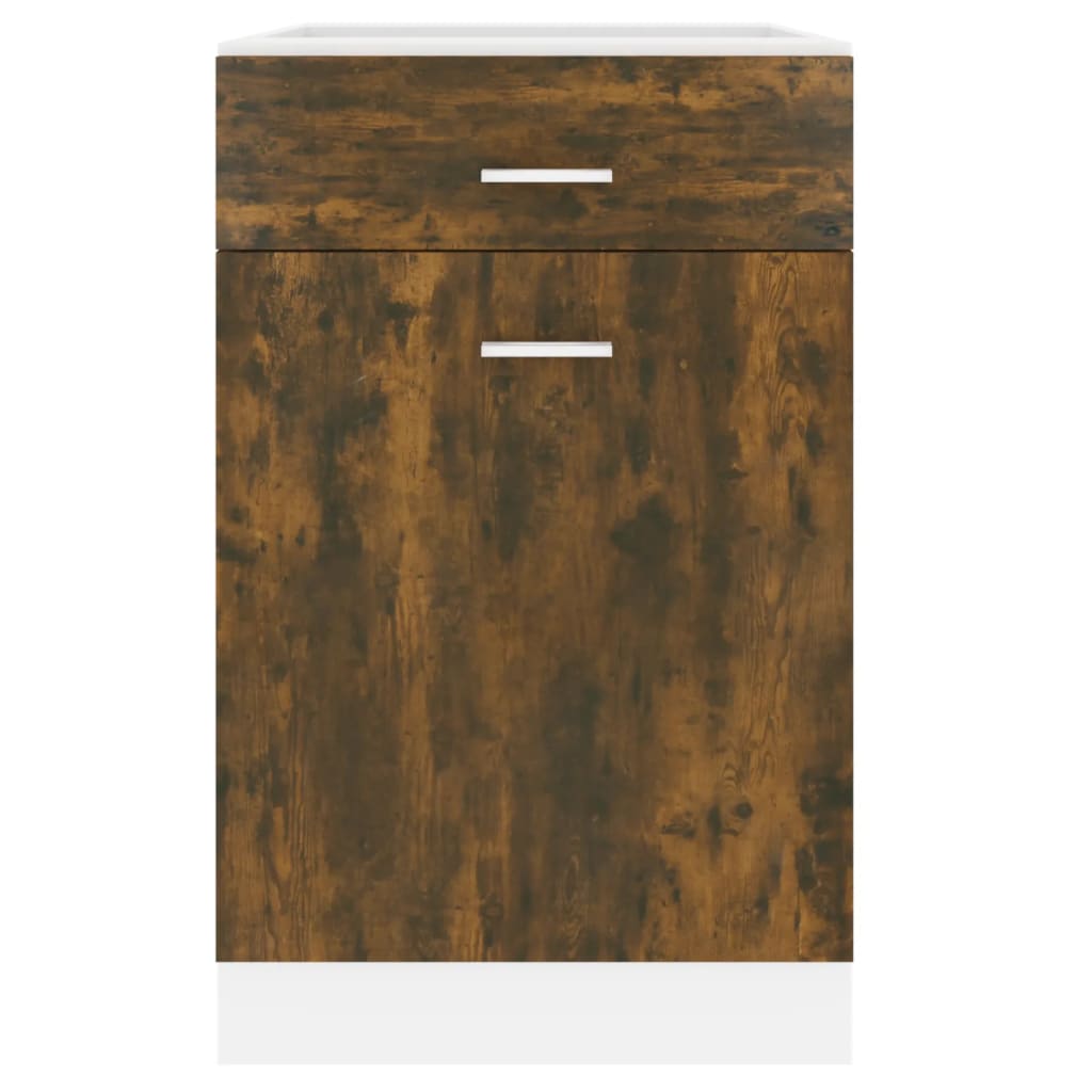 Unterschrank Lyon Weiß 60x46x81,5 cm Holzwerkstoff