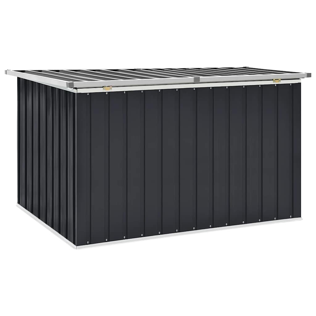 Außenlagerbox Holz 109 x 67 x 65 cm Verzinkter Stahl
