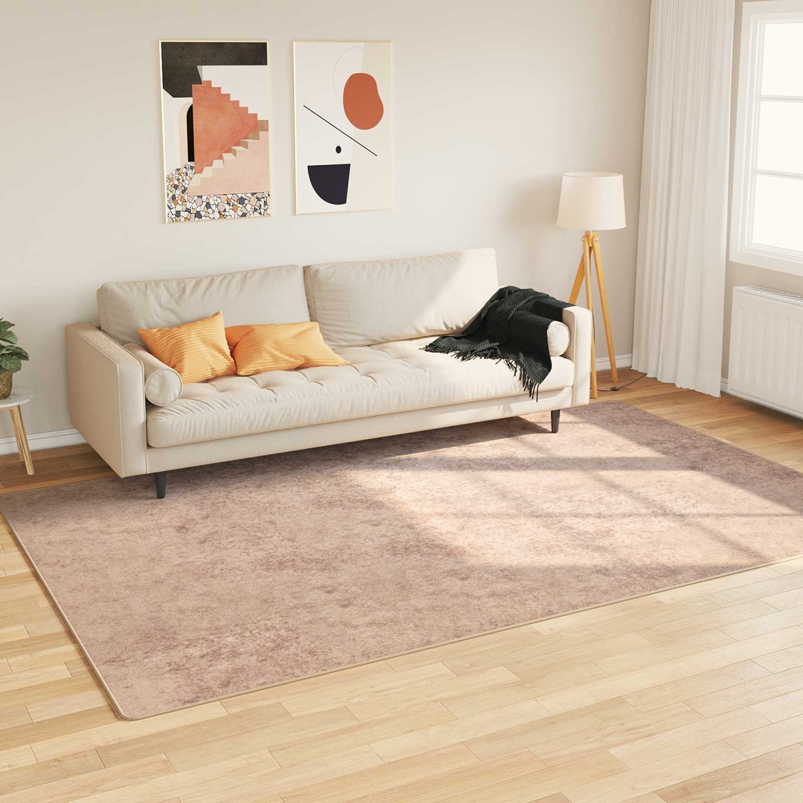 Teppich Waschbar Mehrfarbig 160x230 cm