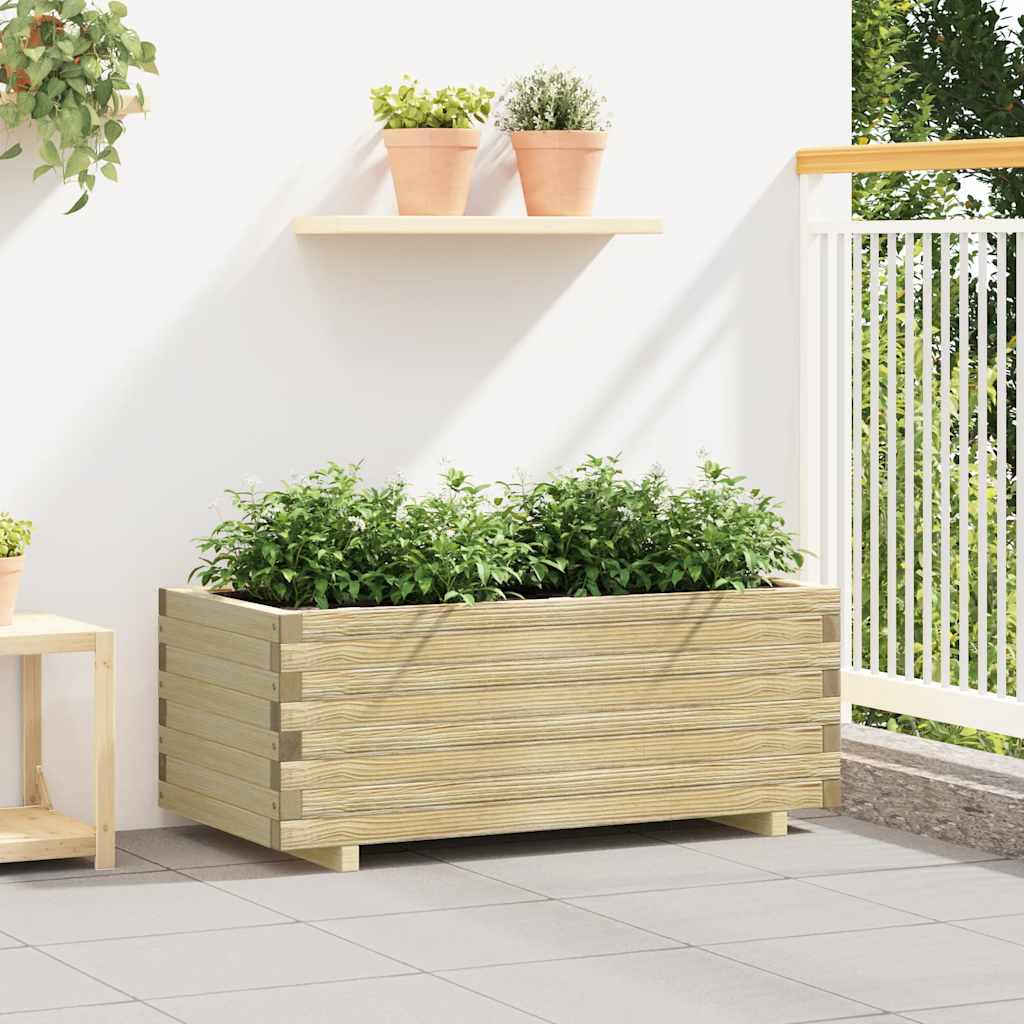 Hochbeet 100x50x40 cm Holz Rechteckig